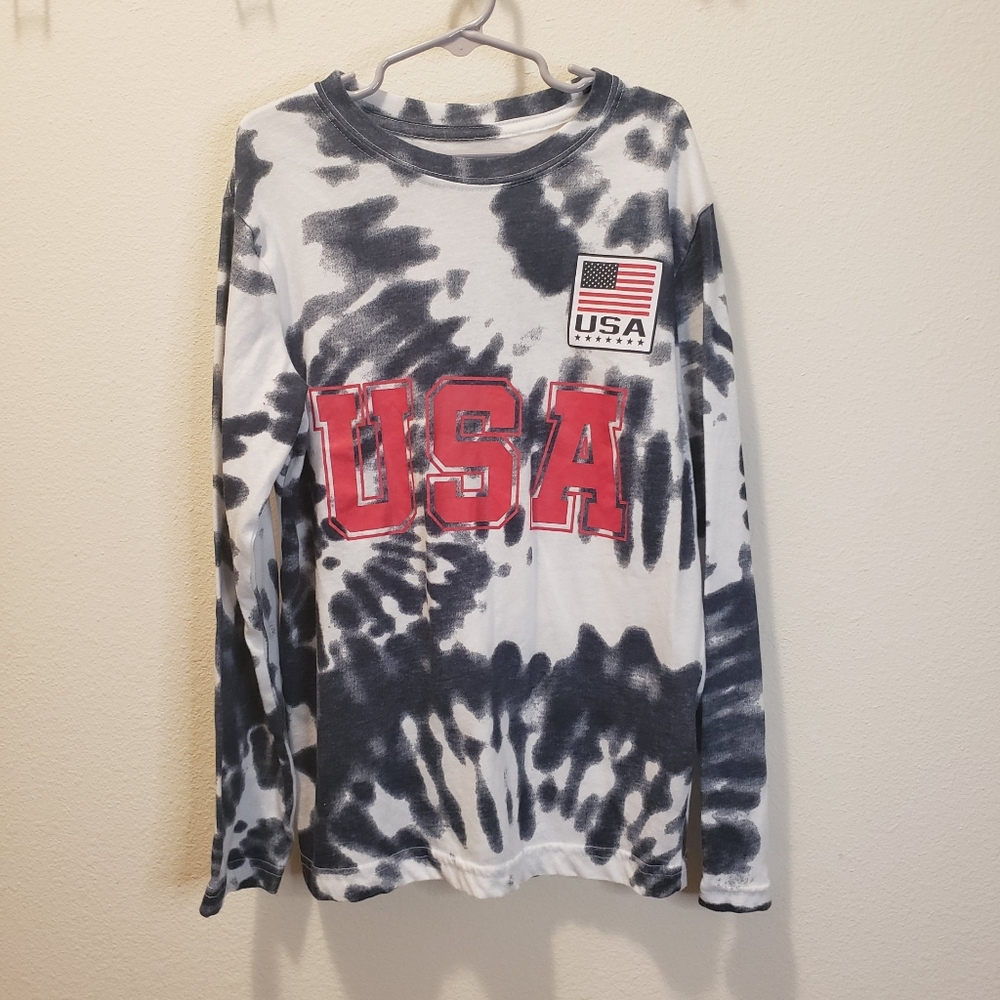 Eleven Verses Boys USA Long Sleeve shirt size Medium